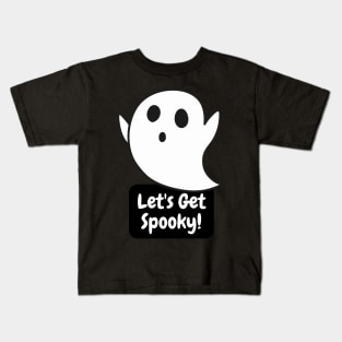 Cute Spooky Ghost for Halloween Kids T-Shirt